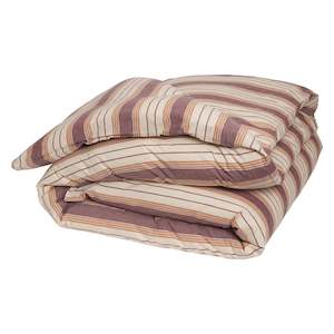 Sage x Clare - Bridgette Cotton Quilt Cover Mahogany - Super King