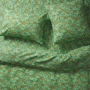 Bed Linen: Sage x Clare - Evette Cotton Fitted Sheet - Olive