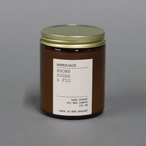 Amberjack Candle - Brown Sugar and Fig
