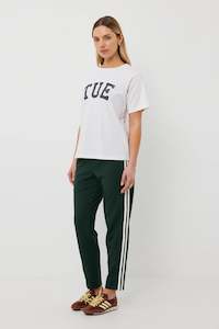 Tuesday - Bobbie Pants - Forest /Double White Stripe