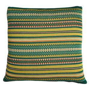 Cushions Throws: Sage x Clare - Arlette Knit Cushion - Forest