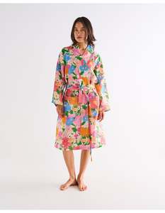 Body Bathroom: KIP & CO - Follow The Sun - Linen Robe S/M
