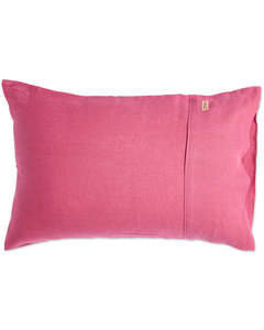 Home: KIP & CO - Baroque Rose Linen Pillowcase - 2P Std