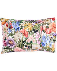Kip & Co - Cottage Garden - Organic Cotton Pillowcases - 2P Std Set