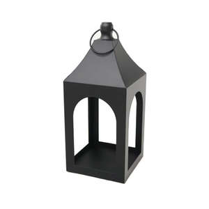 Decor: Morrocan Lantern - Black 33cm