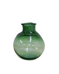 Decor: Maytime - Turia Bottle 31cm - Fading Green