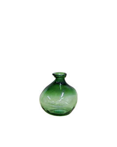 Decor: Maytime - Shani Bottle 18cm - Fading Green