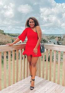 Ciara Mini Dress - Red