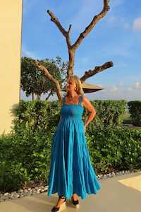 Isabella - Azure Blue