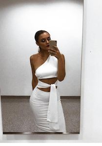 SELL - After Midnight Dress White