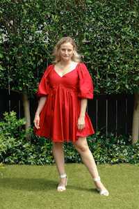 Noni Dress Red