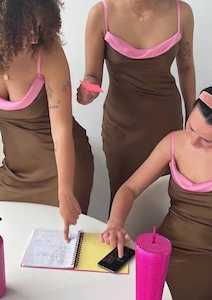 35 Dress Rentals: Gemini Satin Slip Dress