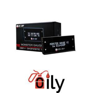 Monster Gauge V2 Plug and Play OBD2 Scanner