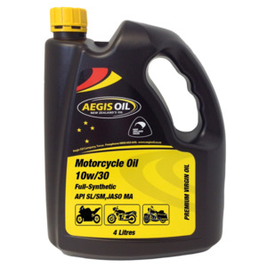 Aegis Motorcycle 10w30 Full Synthetic (5l)