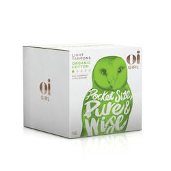 Oi Girl: Oi Girl Organic BioCompact Applicator Tampons