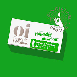 Period Care: Organic Tampons - Non-Applicator