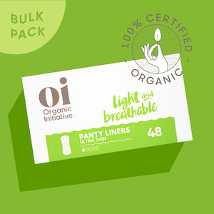Liners: Oi Organic Panty Liners Bulk 48s