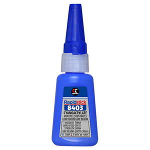 Products: 8403 Instant Adhesive 25ml Low Bloom / High Visc Okay NZ
