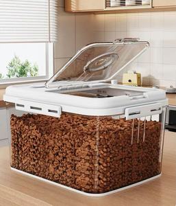 Pet Accessories: Airtight Pet Food Storage Container with Date Tracker