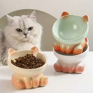 SweetDrip Gradient Ceramic Cat Bowl