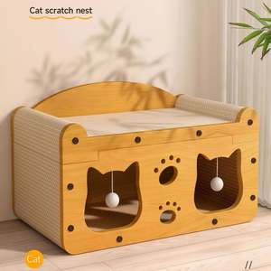 Cat Furniture Design: ScratchNest Dual Entry Cat Scratcher
