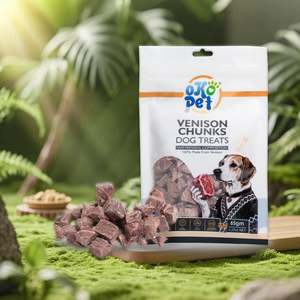 Dogfood: Venison Chunks Freeze Dried Dog Treats