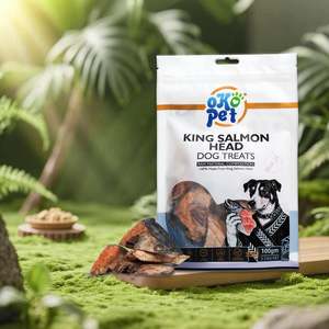 Dogfood: King Salmon Heads Freeze Dried Dog Treats