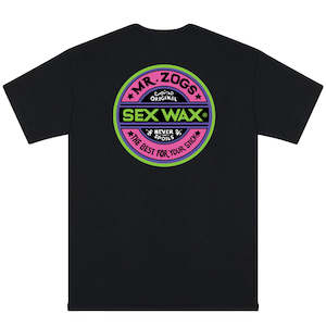 Sexwax Fluoro Tee Black