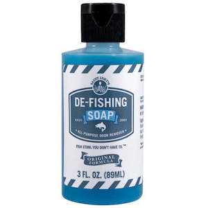Defishing Soap: De-Fishing Soap 3oz Bottle