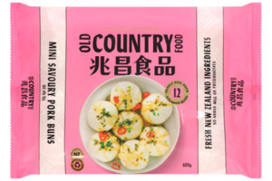 Mini Savoury Pork Buns
