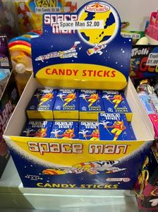 Space Man Candy Sticks