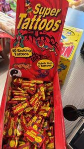 Super Tattoo bags 12 Pieces