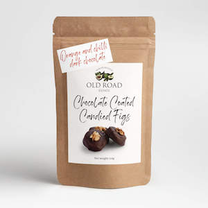 From The Orchard: Orange and Chilli Dark Chocolate Coated Candied Figs