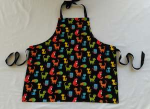 Kids Apron: Children's Apron - Happy Cats