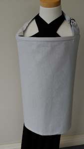 Breastfeeding Privacy Aprons: Breastfeeding Privacy Cover White Patterned