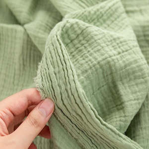 Face: Double Muslin Cloth - green