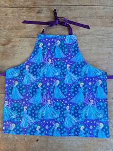 Aprons 1: Children's Apron Frozen purple