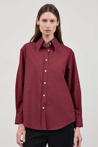 Tops: Rufus Shirt in Wool Viscose
