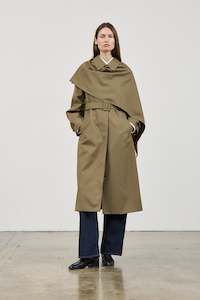 Outerwear: Simone Trench in Wool