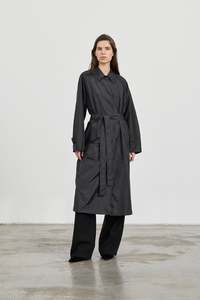 Outerwear: Cohen Trench Coat in Recycled Polyester