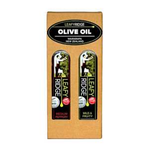 Frantoio: Leafyridge Premium Extra Virgin Olive Oil Gift Box Duet