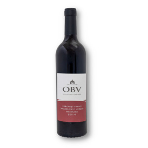 Red Wine: OBV Cabernet Franc/Malbec/Petit Verdot 2017 (Matakana) Omaha Bay Vineyard