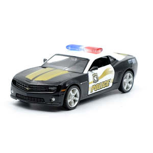Car Body Style Hatchback: MAKEDA 1/36 Chevrolet Camaro Police Car Modern Car Model