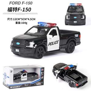 Car Body Style Ute Truck: MAKEDA 1/36 Ford F-150 Police Car Modern Car Model