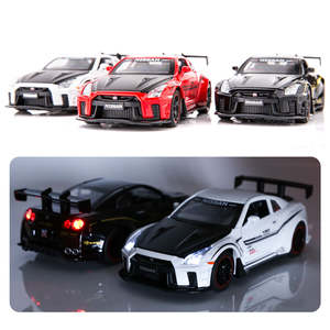 Car Body Style Sports Racing: Jiaye 1/32 Nissan  GTR R35 Modern Car Model