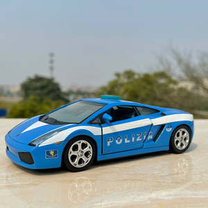 Car Body Style Emergencypolice Ambulance Fire Engine: 1/32 Lamborghini Gallardo Polizia Modern Car Model
