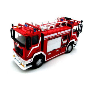 Car Body Style Emergencypolice Ambulance Fire Engine: AMER 1/64 Janus 4000 Bi-fronte BAI Italy Fire Engine 2001 Modern Car Model