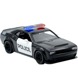Car Body Style Emergencypolice Ambulance Fire Engine: MAKEDA 1/36 Dodge Challenger SRT Demon Police Car Modern Car Model