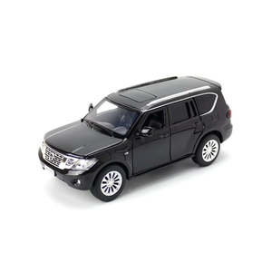 Car Scale 1 32: JKM 1/32 Nissan Y62 Patrol  Suv Modern Car Model