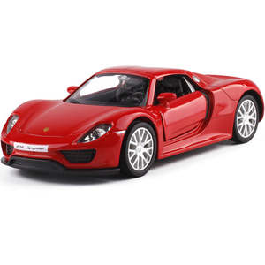 Car Scale 1 36: Makeda 1/36 Porsche 918 Spyder Modern Car Model